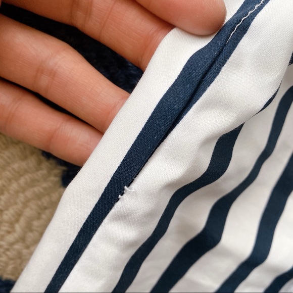 🐚 HM NAVY WHITE STRIPE DRESS! - Picture 10 of 12